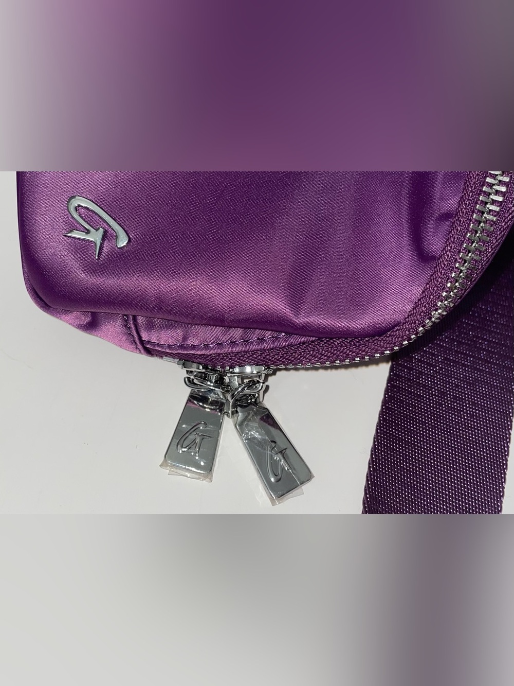 Glamaholic Purple Nylon Fanny Pack - Picture 16 of 16